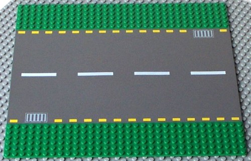 Lego baseplate road x 32 - 32,