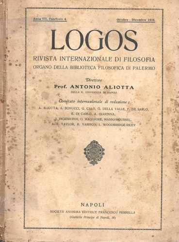 Logos rivista internazionale - logos.,