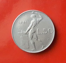 50 LIRE 1961 ERRORE - MANCANZA