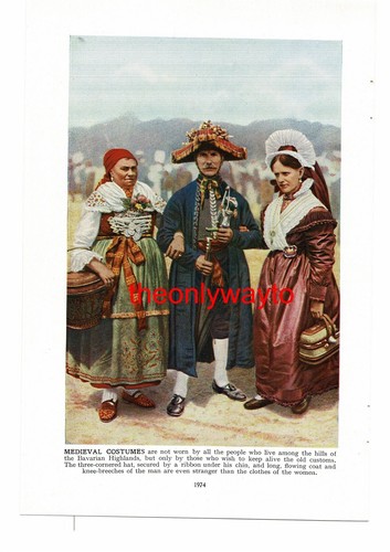 Costumi medievali highlands - costumi, medievali,