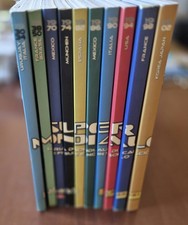 10 Volumi SuperMondiale Figurine ristampa Gazzetta Panini