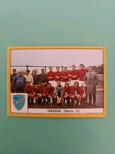 Figurina matera squadra album - matera,