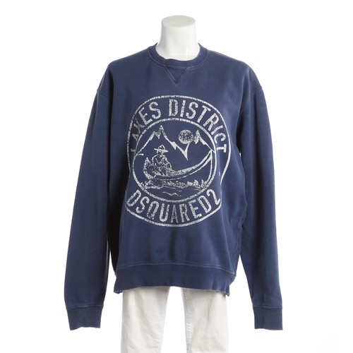 Felpa dsquared blu ottima - dsquared,