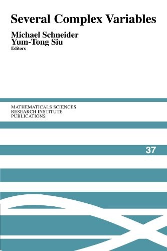 Several complex variables - several,