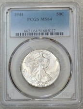 1944 Walking Liberty mezzo