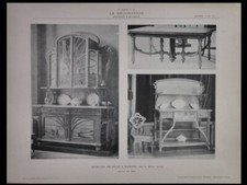 EMILE Gallé, MOBILIER DE