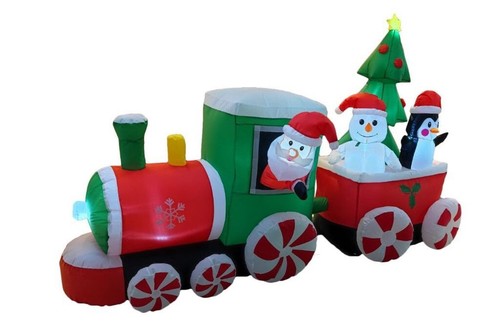 Gonfiabile trenino natale - di,