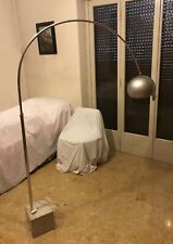 Vintage Lampada Da Terra ad Arco (stile Castiglioni) Modernariato 1970's