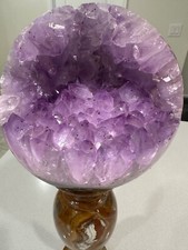 Amethyst druzy sphere - amethyst, lb