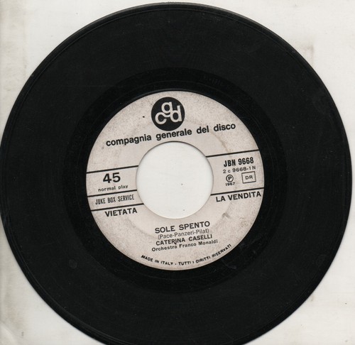 Caterina caselli disco giri - disco,