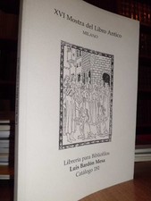 XVI Mostra del Libro Antico Milano 2005 (Catalogo)