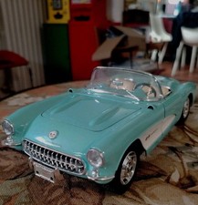 BBURAGO 1/18 - CHEVROLET CORVETTE (1957) - Modellino Auto Metallo - #42#