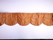 Mantovana in pvc per tenda  originale anni 70 MT.5 LEGNO 