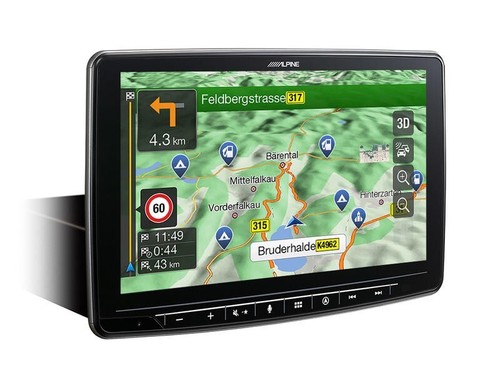 Alpine ine f904dc - stazione, di