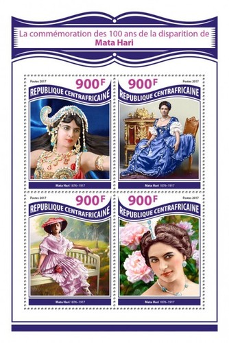 Centrafrique 2017 mata hari - 2017,