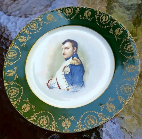 Raro antico piatto napoleone - antico,