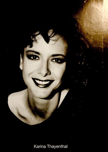 Autografo karina thayenthal - autografo,