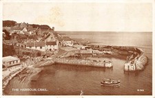 The Harbour Crail Fife Postcard