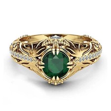 New Anillo De Oro 14k Mujer