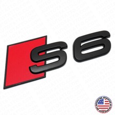 Audi S6 Matte Black Rear