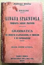 G. Frisoni: Lingua Spagnuola