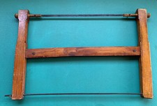 sega falegname antica seghetto legno lame scritta italy 