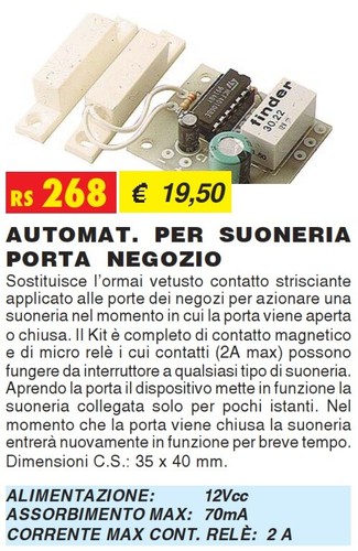 Rs268 automat per - -, automat.