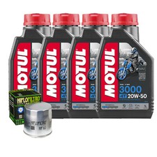 Kit Tagliando Olio motul 3000 20W50 + Filtro Per BMW R1100 S Sports Boxer 2000
