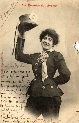 Cpa bergeret les femmes - les,