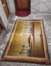 Pregiato tappeto in lana grezza, fatto a mano. Egiziano. 190 x 135 cm