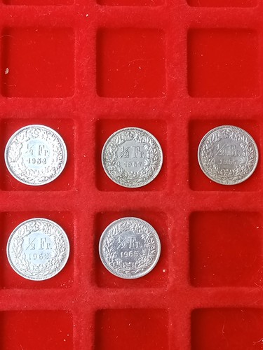 Svizzera lotto 5 monete - n.,