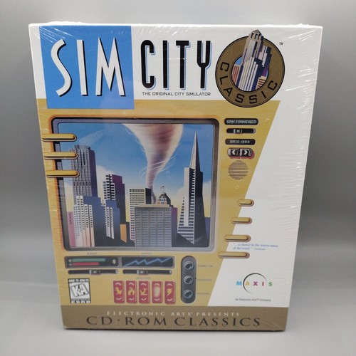 Sim city classic - sim, cdrom