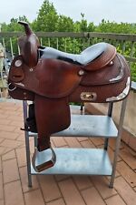 Sella NATOWA Western Americana con argenti - FQ 16"