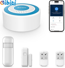 5 Pezzi Sistema Di Allarme, Antifurto, Allarme Casa Senza Fili Con Avvisi APP, S