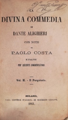 Divina commedia dante - di,