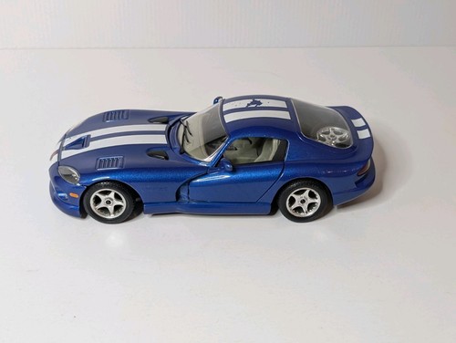 Burago blue dodge viper - burago,