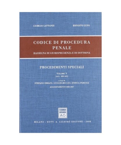 Codice procedura penale - procedura, 5