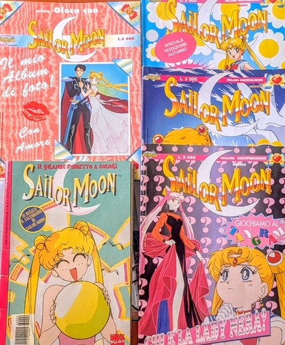 Sailor moon lotto - sailor, anni