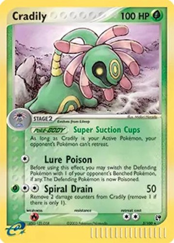 Cradily 100 pokemon ex - -,