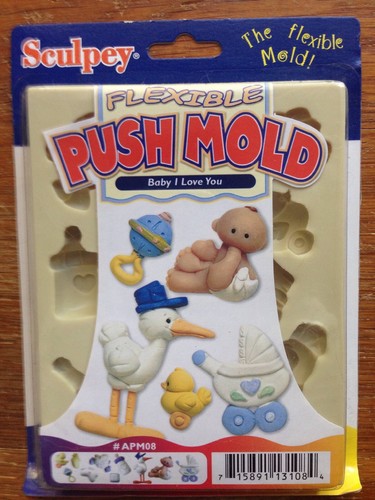 Sculpey flessibile push mold - sculpey,