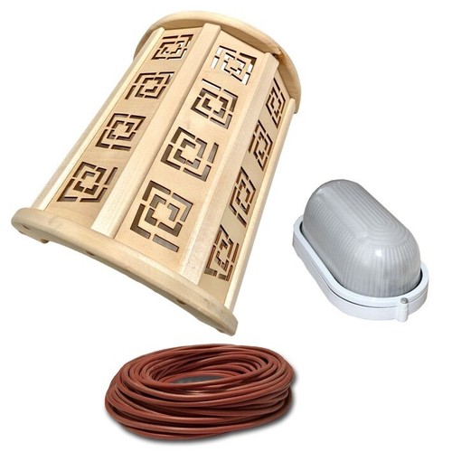 Lampada sauna set - lampada,