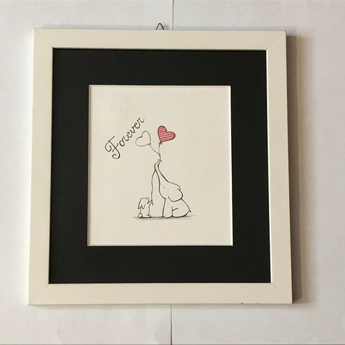 Quadro elefante coniglio - quadro, e