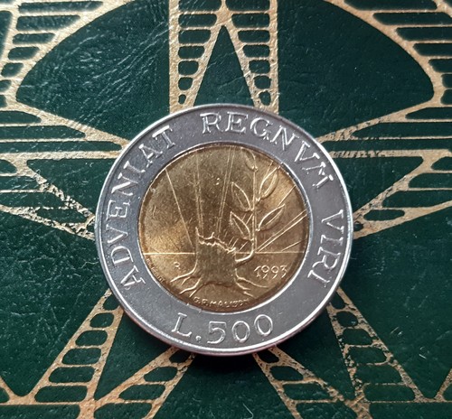 500 lire 1993 - ,