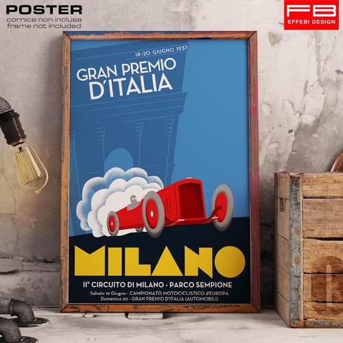 Poster locandina vintage - poster,