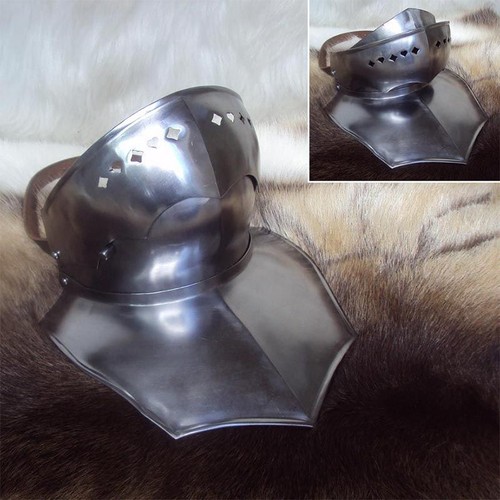 Medieval gorget bevor 18 - medieval,