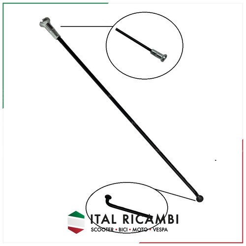 Raggio ruota bici nero - ruota,