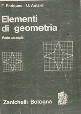 Elementi di geometria parte seconda Zanichelli Bologna