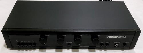 Hafler black 100 - hafler, preamp