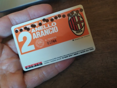 Abbonamento milan campionato - abbonamento,