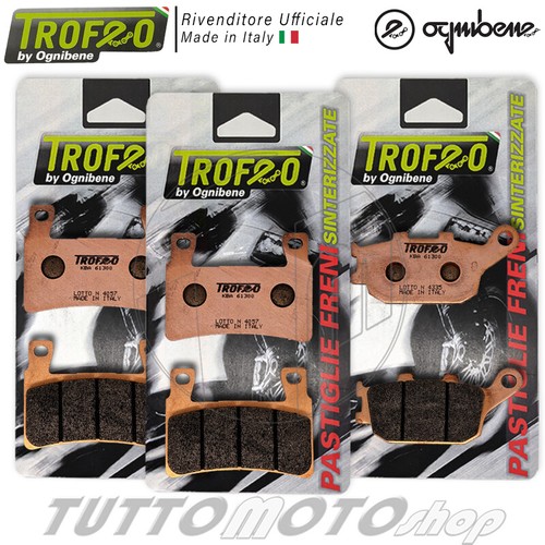 Kit pastiglie freno trofeo - kit,
